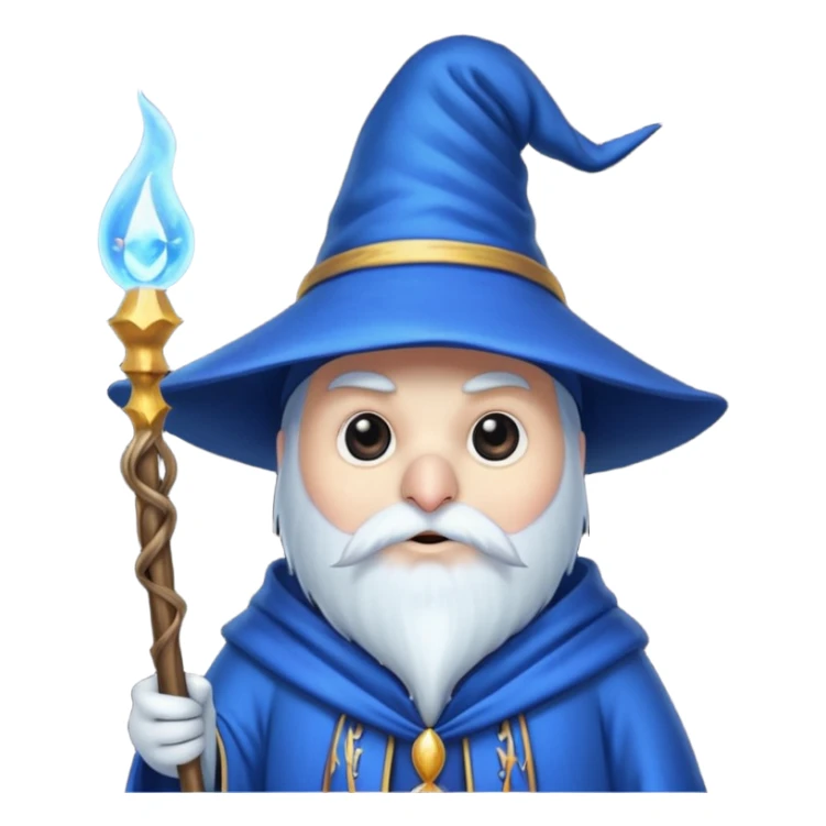 Penguin Wizard sticker