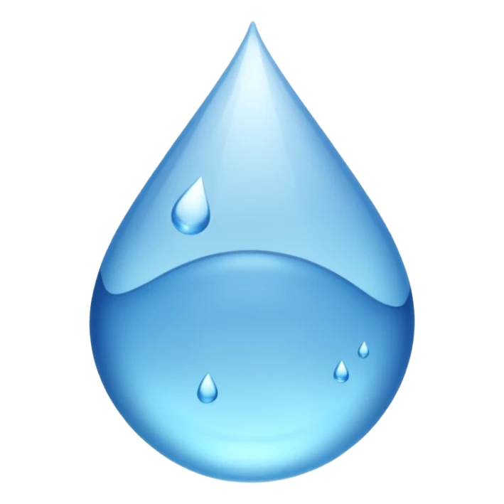 water droplet emoji sticker