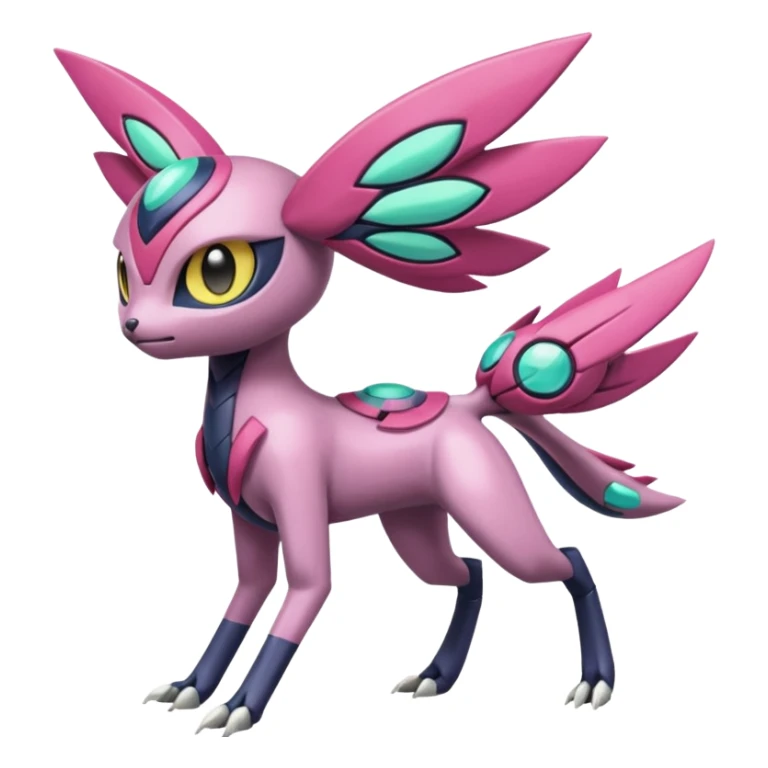 Meloetta-Palkia-Genesect-Vikavolt-Venonat-fusion sticker