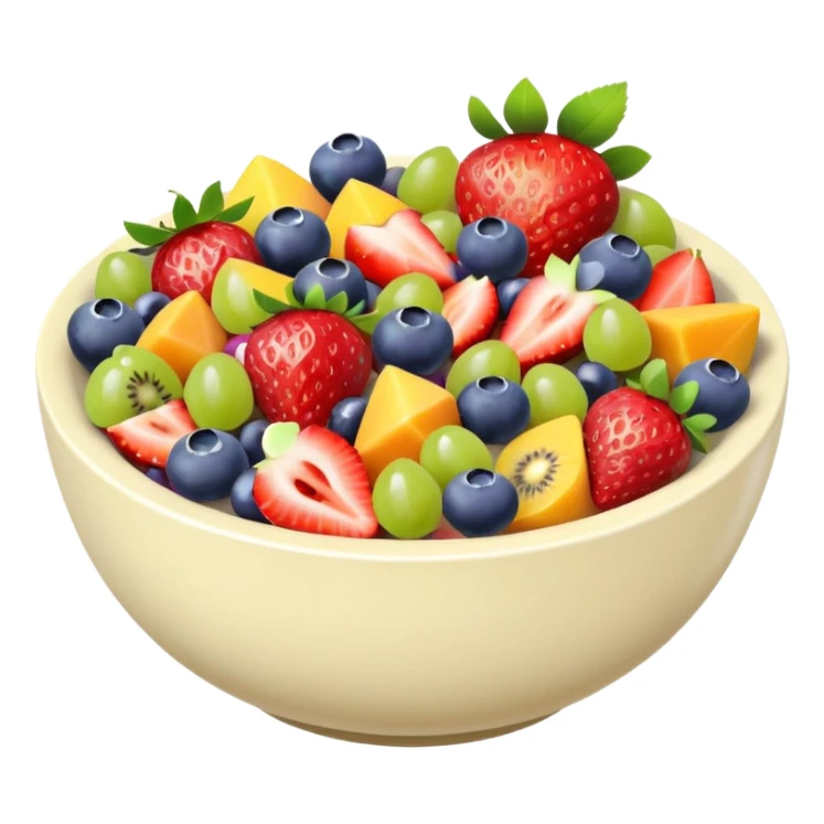 bowl of fruit salad























 sticker