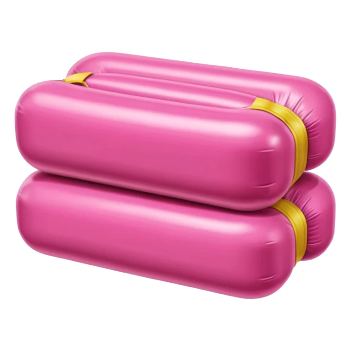  paris SPAM meat jeff koons style inflatable sculpture art painting  sticker