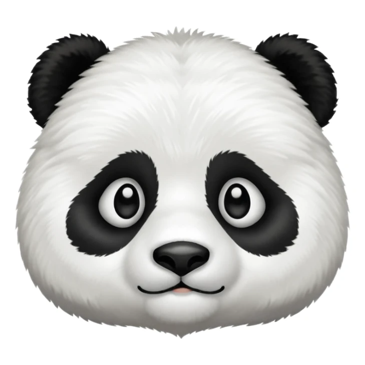 panda face sticker