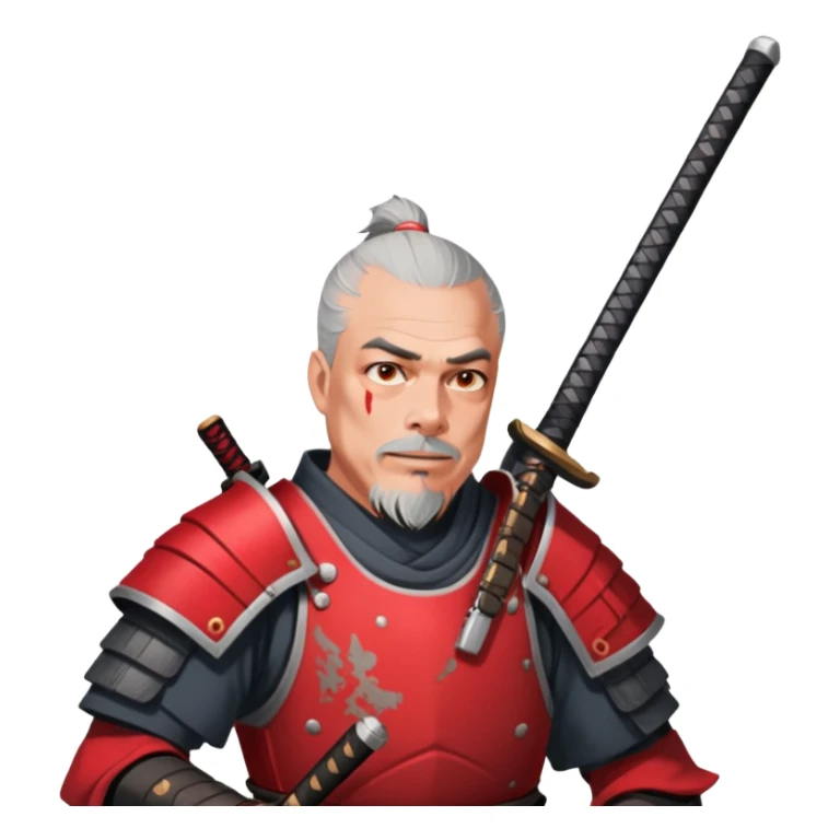Battle-Ready Samurai sticker