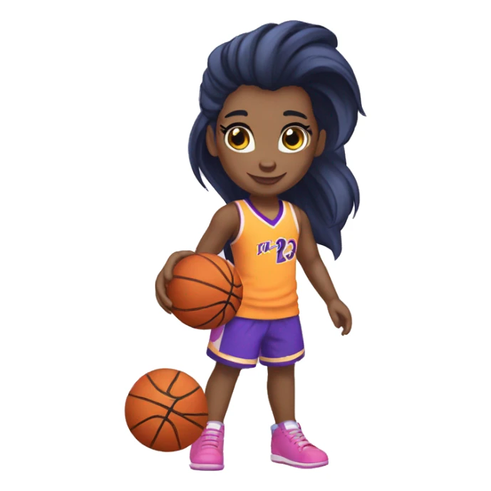 my little pony play basketball sticker