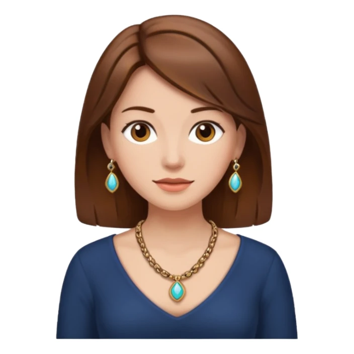 person woman brownhair body sticker