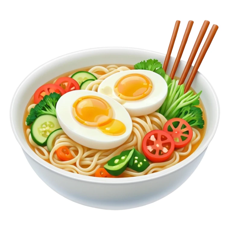 iced korean noodle sticker