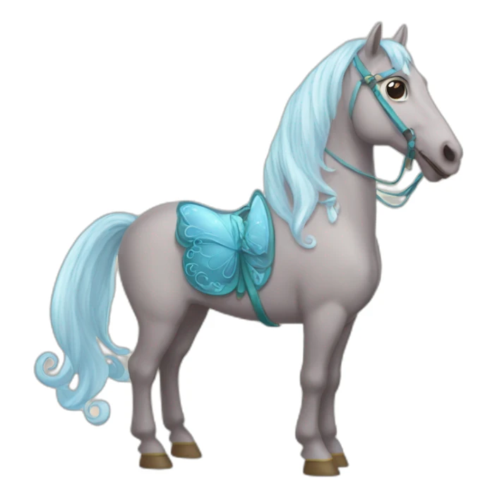 fairy godmother horse sticker