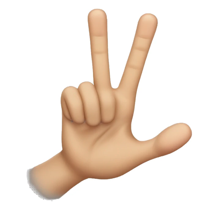 finger wag sticker