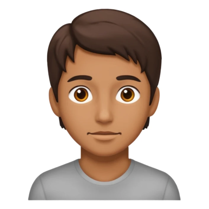 a person with a lot of details 3/4 view sticker