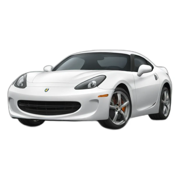 laughing-sports-car sticker