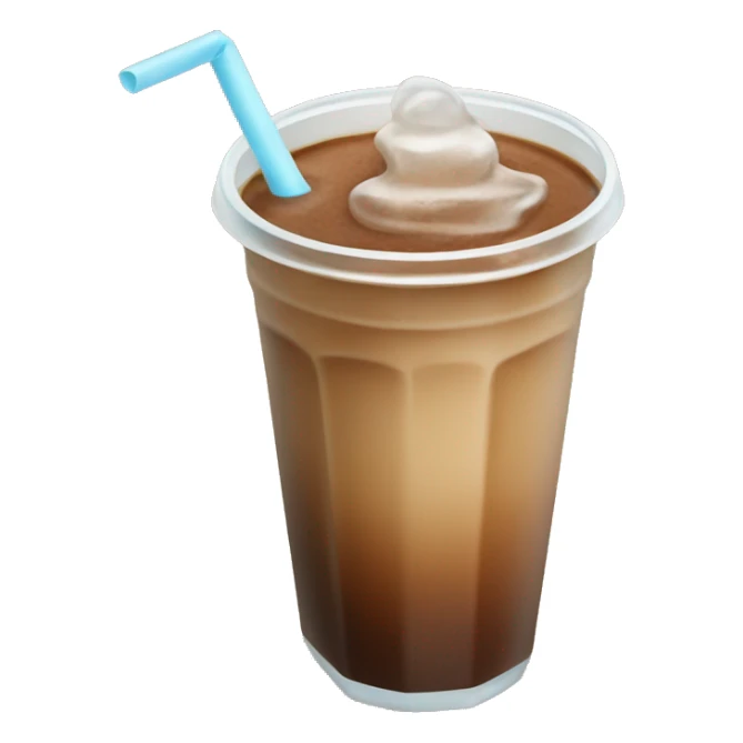 Iced coffee sticker