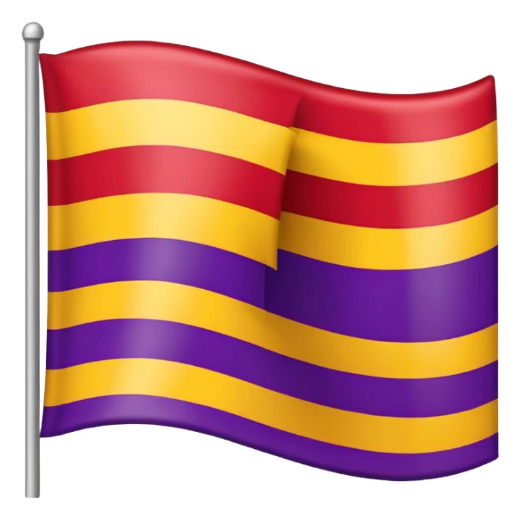 Bandera Republica Española sticker