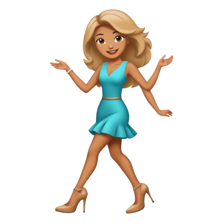 Te amo de aquí al infinito en pasitos de tortuga en tacones  sticker