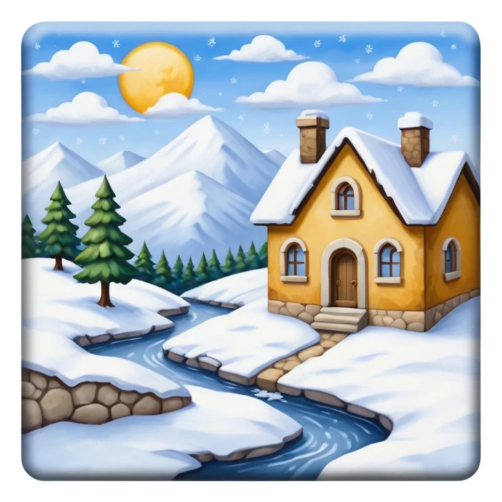 thumbnail picture mac os, painting on wall, snow sticker