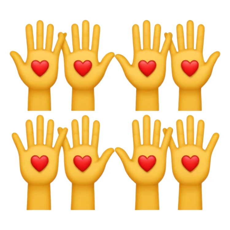 replace the ice cream with the numbers 6 and 7 holding his hands doing this emoji 🫴 and the left is the same emoji but flipped sideways then make the emojis 6️⃣7️⃣ go in each so six gos in the left hand and seven goes in the right hand sticker