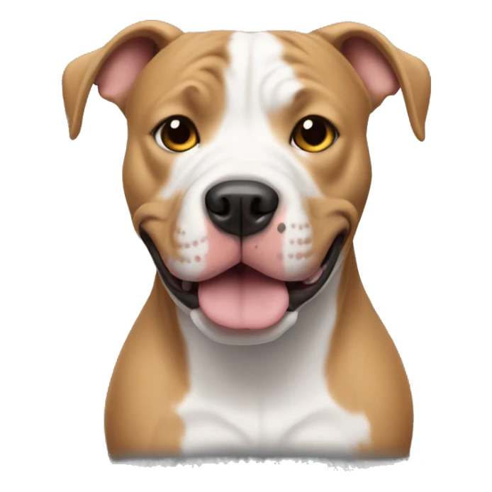 pitbull mix sticker
