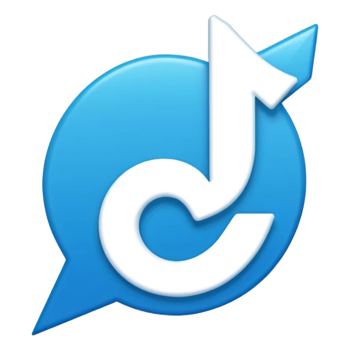 verified blue tick for tiktok sticker