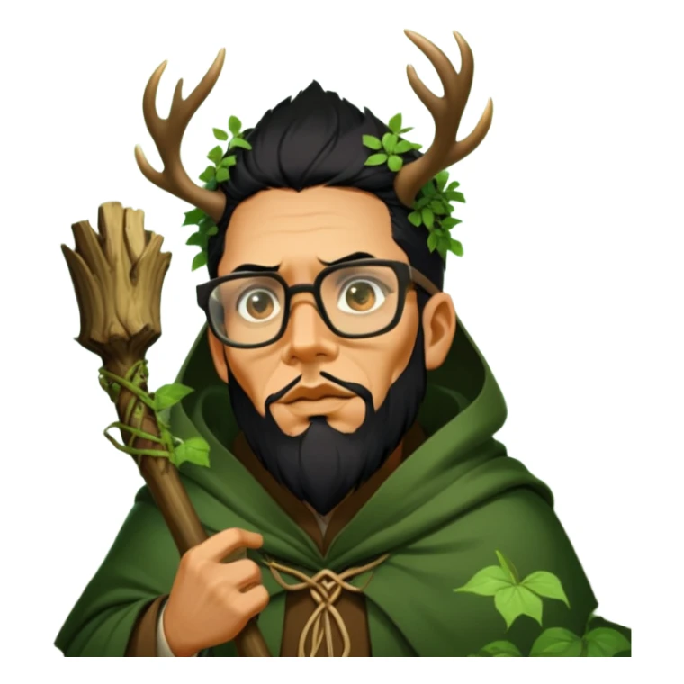 Forest Wizard sticker