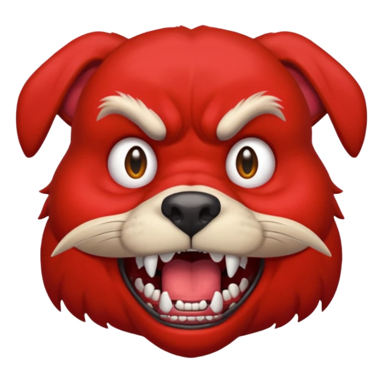 make one sad make one happy and make one mad a dog with red clothers sticker