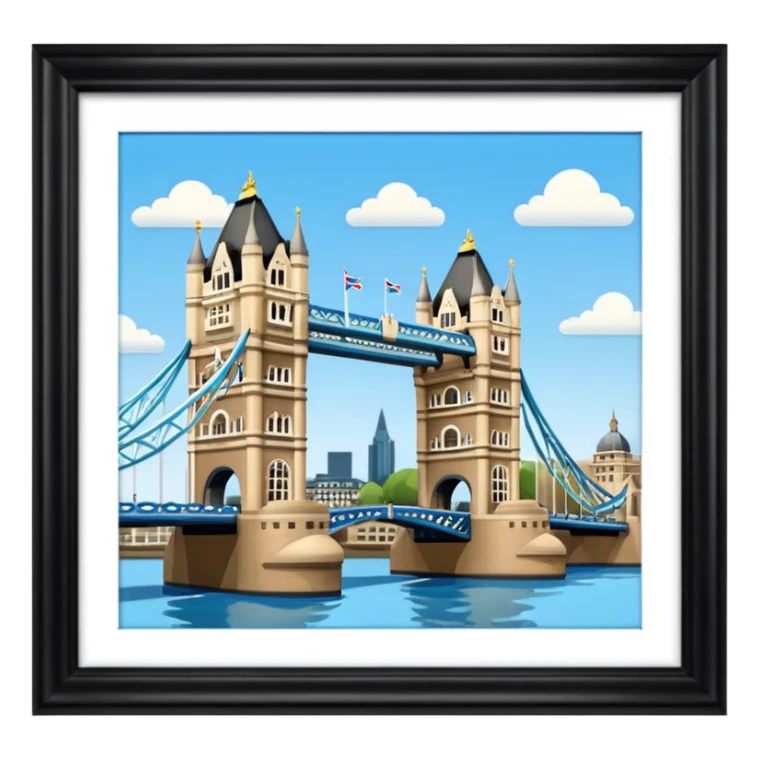 tower bridge sticker