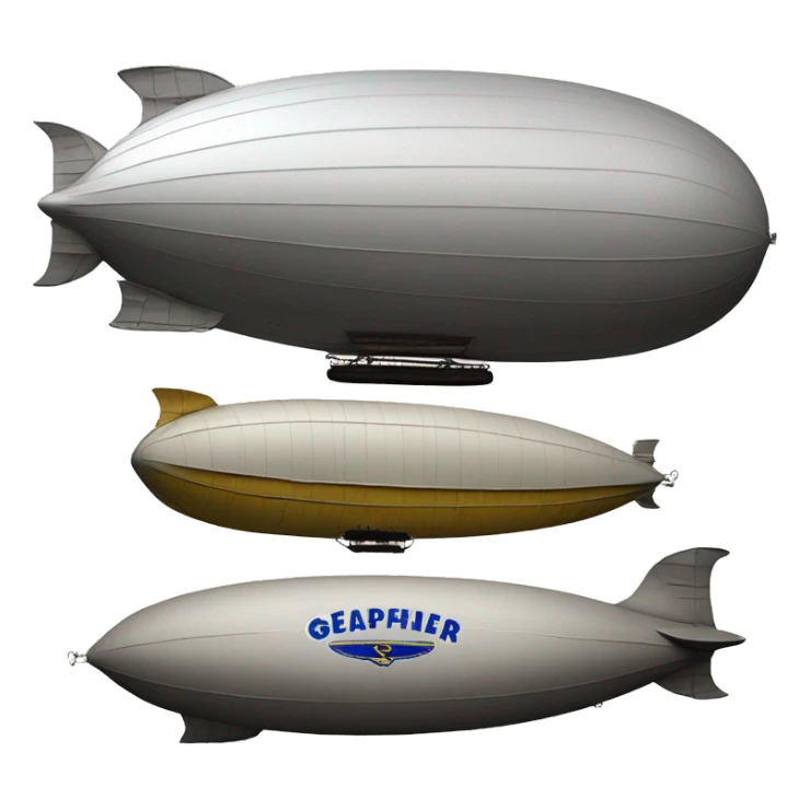 zeppelin NT model airship with Goodyear Tire and Rubber Co. logo sticker