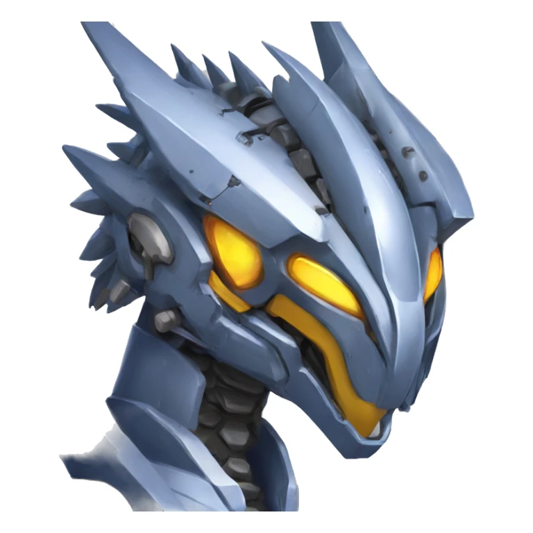 Spiky Medabot-Raptor-Dragon-Mecha sticker