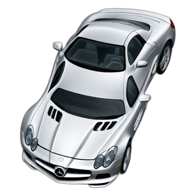 Mercedes benz slr 722 sticker