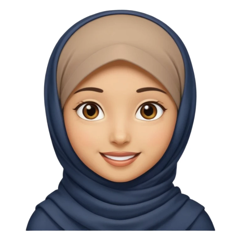 Muslim girl sticker
