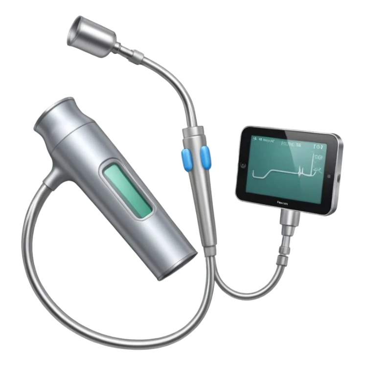 Laryngoscope Mac or Miller in anesthesia  sticker