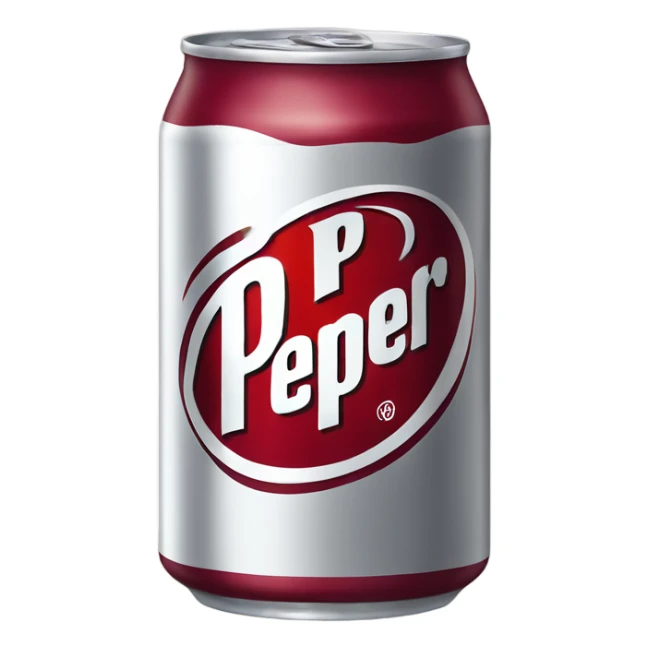 Can of diet Dr Pepper ￼ sticker