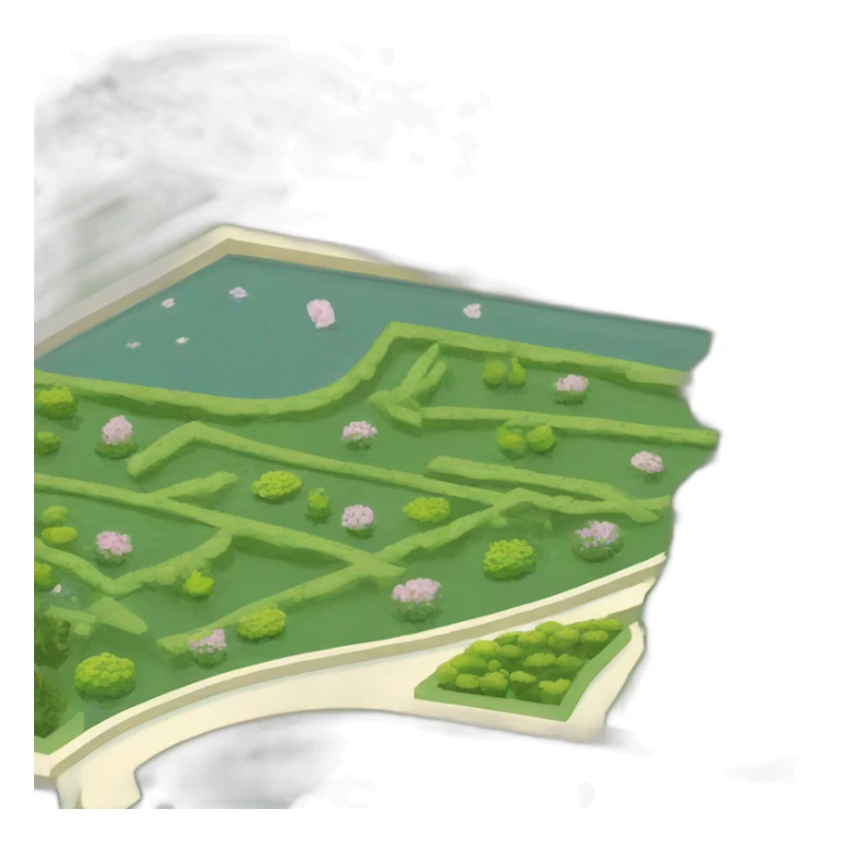 Gardens of Versailles sticker