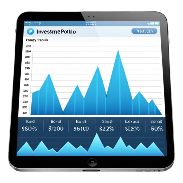 Investment portfolio sticker