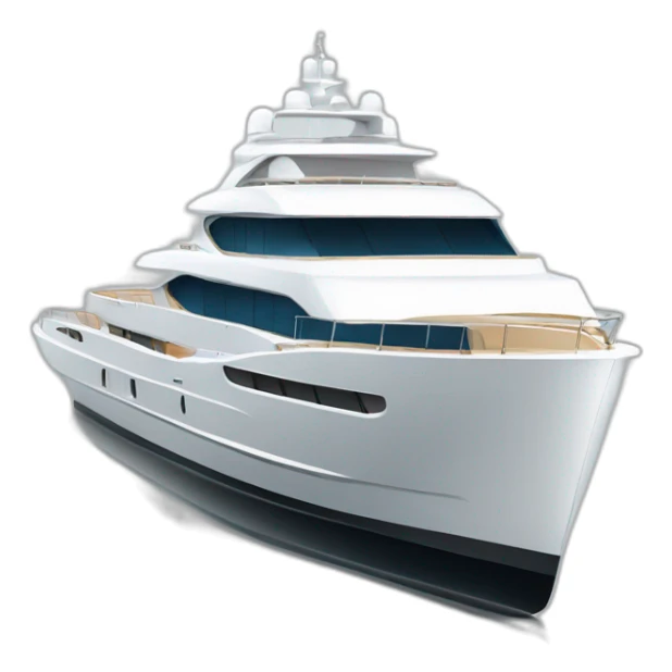 Un Yacht luxueux  sticker