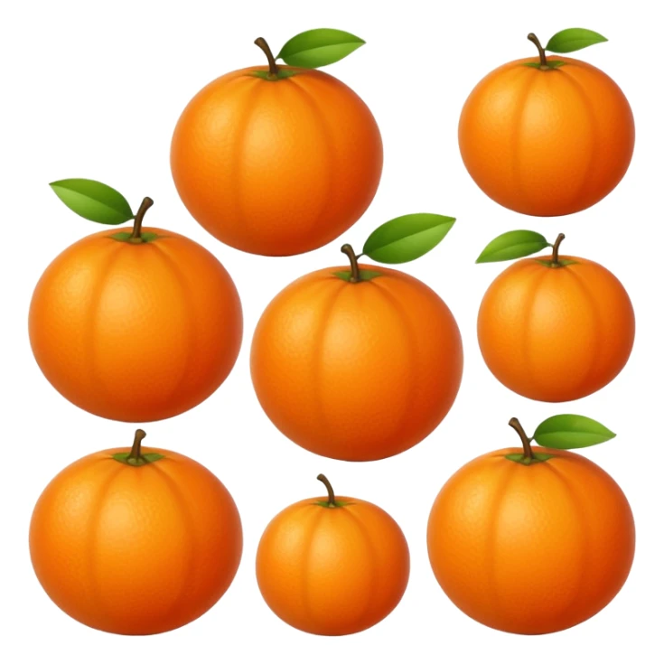 orange (fruit) sticker
