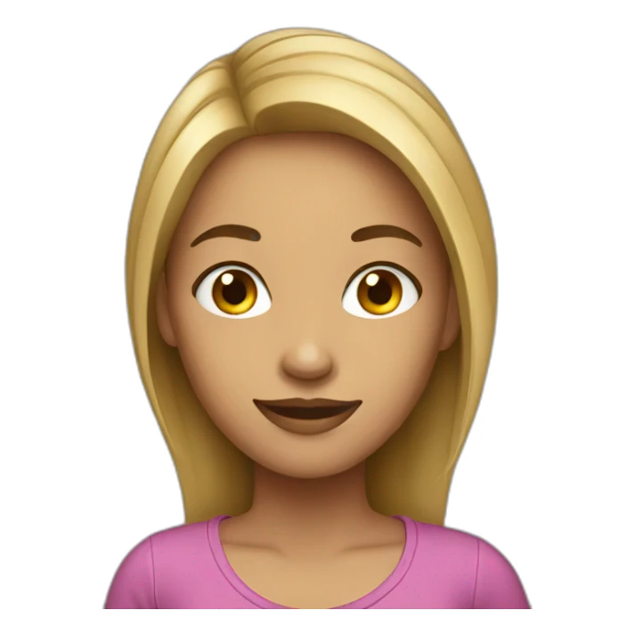 college girl sticker