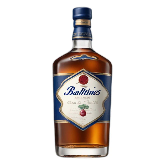 Bouteille de Ballantines sticker