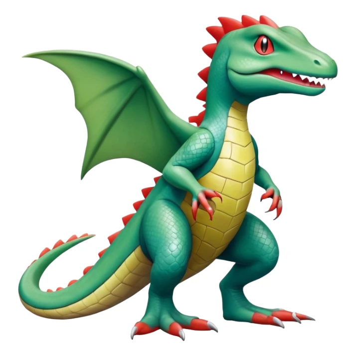 Grovyle-Axew-Croconaw-Pokémon-Fakémon-creature sticker