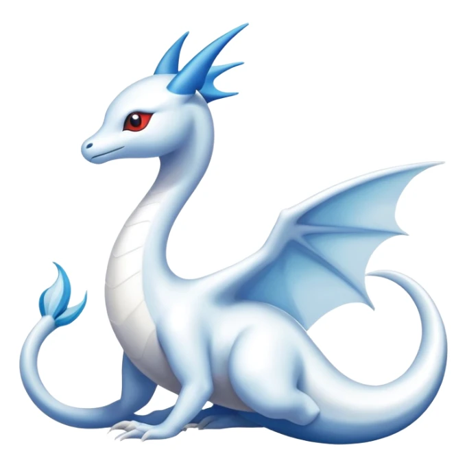 Dragonair-Latias-Fakémon-hybrid-creature (full body)  sticker
