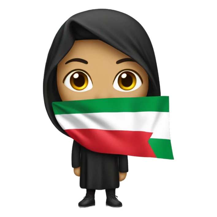 The name "Reem" with an Palestinian flag sticker