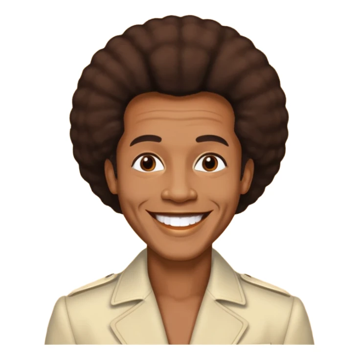 Bobby Farrell of Boney M sticker