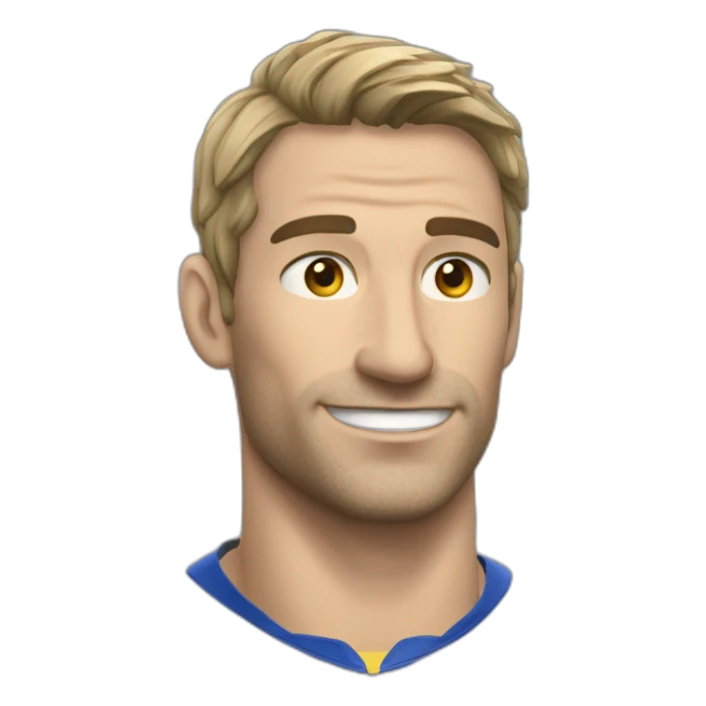 Antoin dupont le joueur de rugby sticker