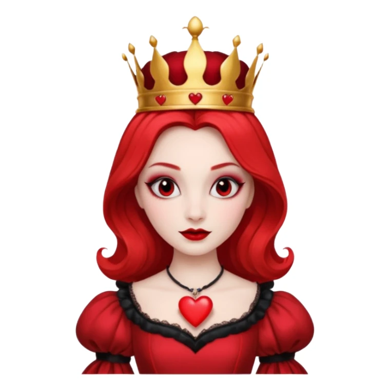 Red Queen from Alice in Wonderland movie sticker