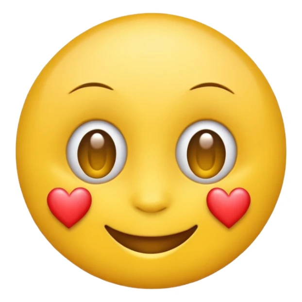 round Emoji with hearts and dollars in eyes sticker