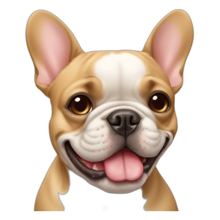 French bulldog tan sticker