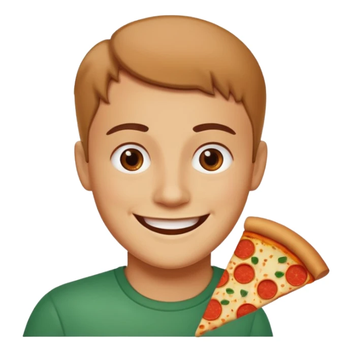 Pizza and I have to get love sticker