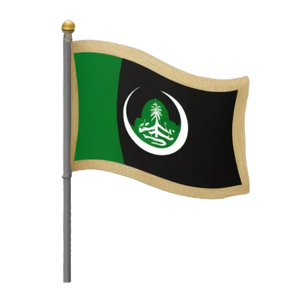 Flag of Rashidun Caliphate sticker