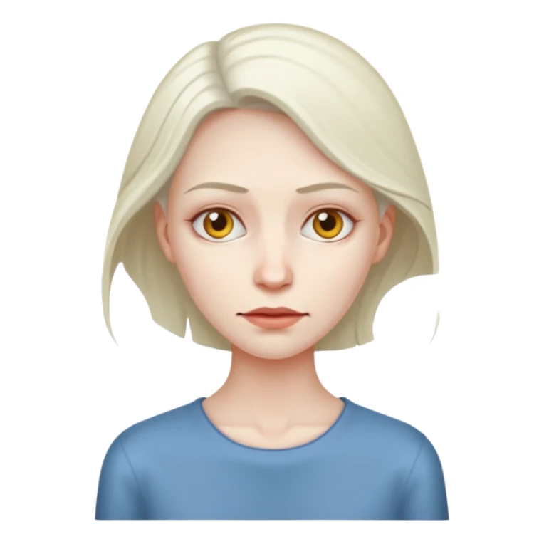 woman with eating disorder sticker