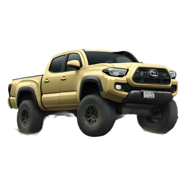 hawai’i style lifted tacoma sticker
