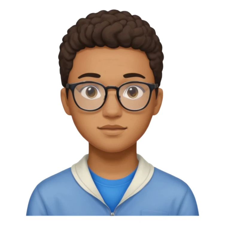 Eden 
homme trans métis
19 ans
 Étudiant en art
acné,

 sticker