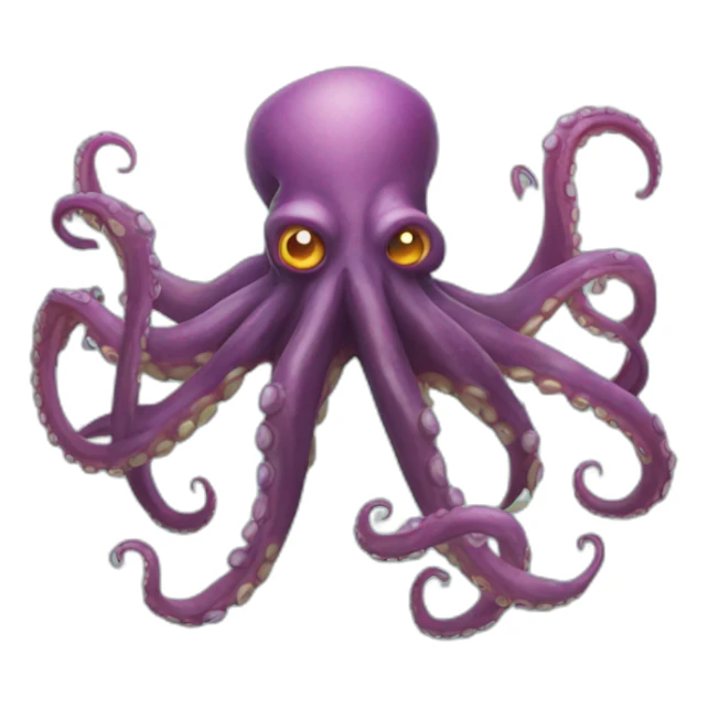 Zombie Octopus sticker